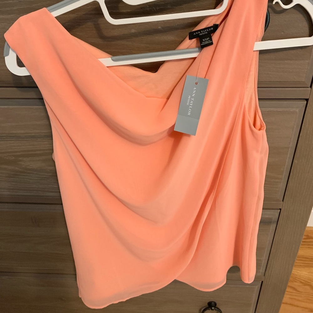 Ann Taylor peach Shell XSP